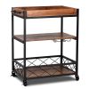 Kitchen Cart with Removeable Tray Top