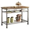 Classic French Style Hardwood Butcher Block Table