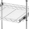 Kitchen Microwave Cart with Adjustable Shelves