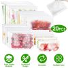 20Pcs Reusable Food Storage Bags