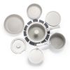 17Pcs Cookware Set Induction Kitchen Pots And Pans