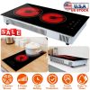 Dual Induction Burners Electric Cooktop