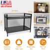 Kitchen Storage Cabinets with Microwave Stand