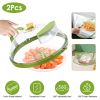 2Pcs Transparent Microwave Splatter Covers