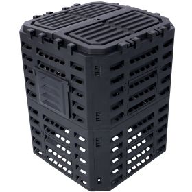 Garden Composter Bin Made from Recycled Plastic – 90 Gallons
