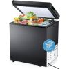 R.W.FLAME Chest Freezer 1.8 Cubic Feet, Deep Freezer, Adjustable Temperature, Energy Saving, Top Open Door Deep Freezer