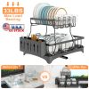 Dish Drying Rack with Drainboard