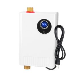 3000W Electric Tankless Water Heater Instant Mini Hot Water Heater
