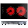 Dual Induction Burners Electric Cooktop