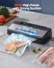 7-in-1 Vacuum Sealer Machine Fast-Compact Automatic Food Saver 120W Bags & Roll