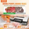 Vacuum Sealer Machine Dual Sealing, Dry and Moist Food Storage