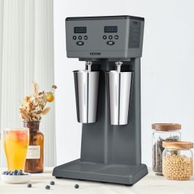 Milkshake Maker, 375W X 2 Electric Milkshake Machine, Commercial Double Heads