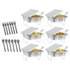36Pcs Disposable Chafing Dish Buffet Set