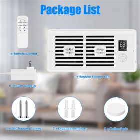 Fan Smart AC Vent Booster Fan