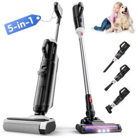 Sunsmai,Wet Dry Vacuum Cleaner,Boost-Assisted Vacuum Mop,Equipped With Self-Cleaning System,Detachable Handheld Brush Head, Crevice Cleaning, And Fabr