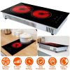 Dual Induction Burners Electric Cooktop