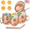 4Pcs Moscow Mule Mugs