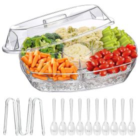 Fruit Ice Serving Tray