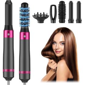 5 In 1 Hair Dryer Brush Blow Dryer Brush For Drying, Straightening, Volumizing, Curling And Styling Hair