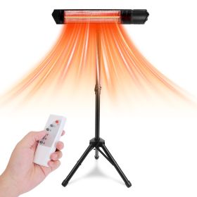 Infrared Heater With Stand Electric Outdoor Patio Heater