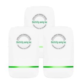 Power Saver Smart Home Portable Electricity Saving Box Digital Powerful Electricity Saving Device (Option: EU 3pcs)