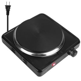 Electric Single Burner Heating Hot Plate (Option: Stove1500WBlack)