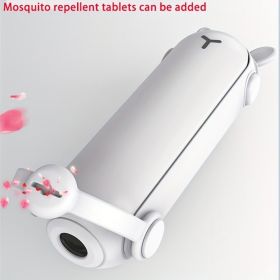 Random Color Portable Folding Handheld Fan USB (Option: 1pcs)