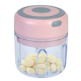 Mini Electric Garlic Chopper (Option: ElectricChopperPink)