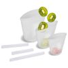 3Pcs Silicone Food Storage Bags Reusable