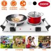 Electric Dual Burner Portable Hot Plate