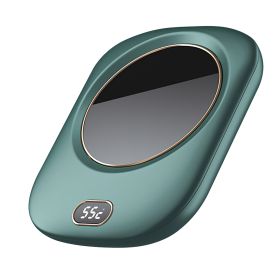 Electric Coffee Mug Warmer USB (Option: CupWarmerGreen)