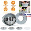 Multifunctional Mixing Bowl with Graters