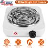 Electric Single Burner Portable Coil Heating Hot Plate