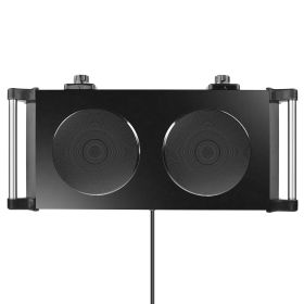 Electric Dual Burner Portable Hot Plate (Option: StoveBlackDouble)