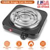 Electric Single Burner Portable Coil Heating Hot Plate