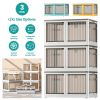 3Pcs Foldable Storage Bins with Lid
