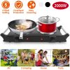 Electric Dual Burner Portable Hot Plate