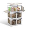 3Pcs Foldable Storage Bins with Lid
