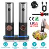 Electric Salt and Pepper Grinder LED