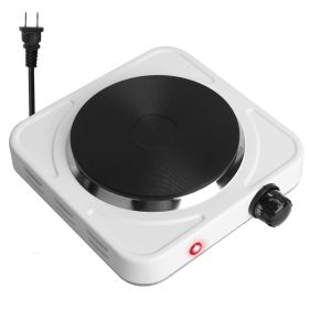 Electric Single Burner Heating Hot Plate (Option: Stove1500WWhite)