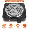 Electric Single Burner Portable Coil Heating Hot Plate