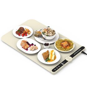 2 Size Optional Silicone Food Warming Mat With 9 Temperature Levels (Option: 6Plate)