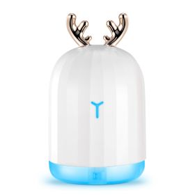 Cool Mist Humidifier Ultrasonic Air Diffuser Atomizer (Option: White Deer)