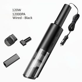 Home Car Vacuum Cleaner (Option: Black)