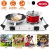 Electric Dual Burner Portable Hot Plate