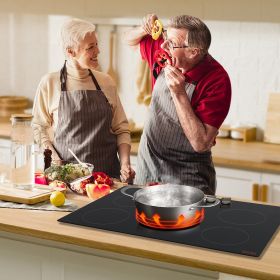 Induction Cooktop Electric Countertop (Option: Black)