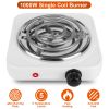 Electric Single Burner Portable Coil Heating Hot Plate
