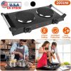 Electric Dual Burner Portable Hot Plate