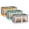 3Pcs Foldable Storage Bins with Lid