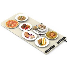 2 Size Optional Silicone Food Warming Mat With 9 Temperature Levels (Option: 8Plate)
